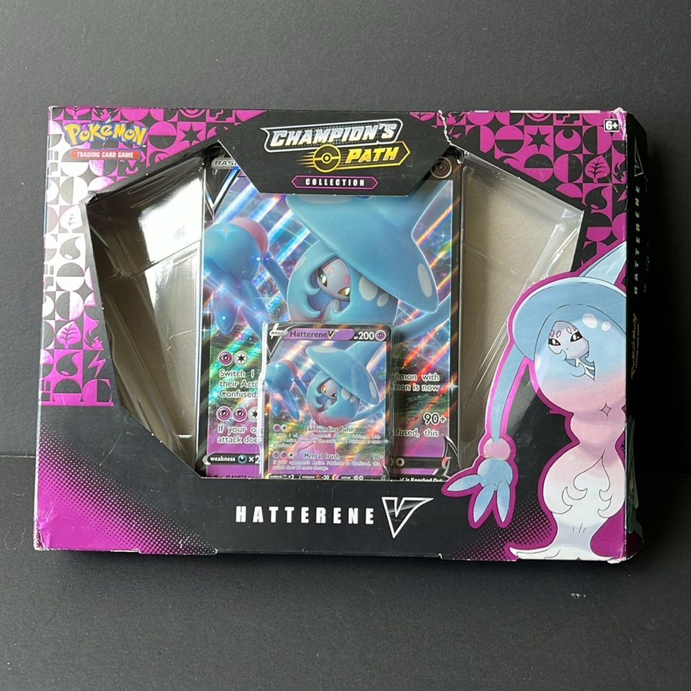 Pokemon TCG Champion's Path Hatterene V Collectio
